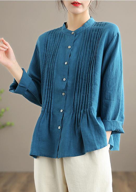 Teodora - Tunica Camicia Donna Bianca Ramie Naturale Moderna