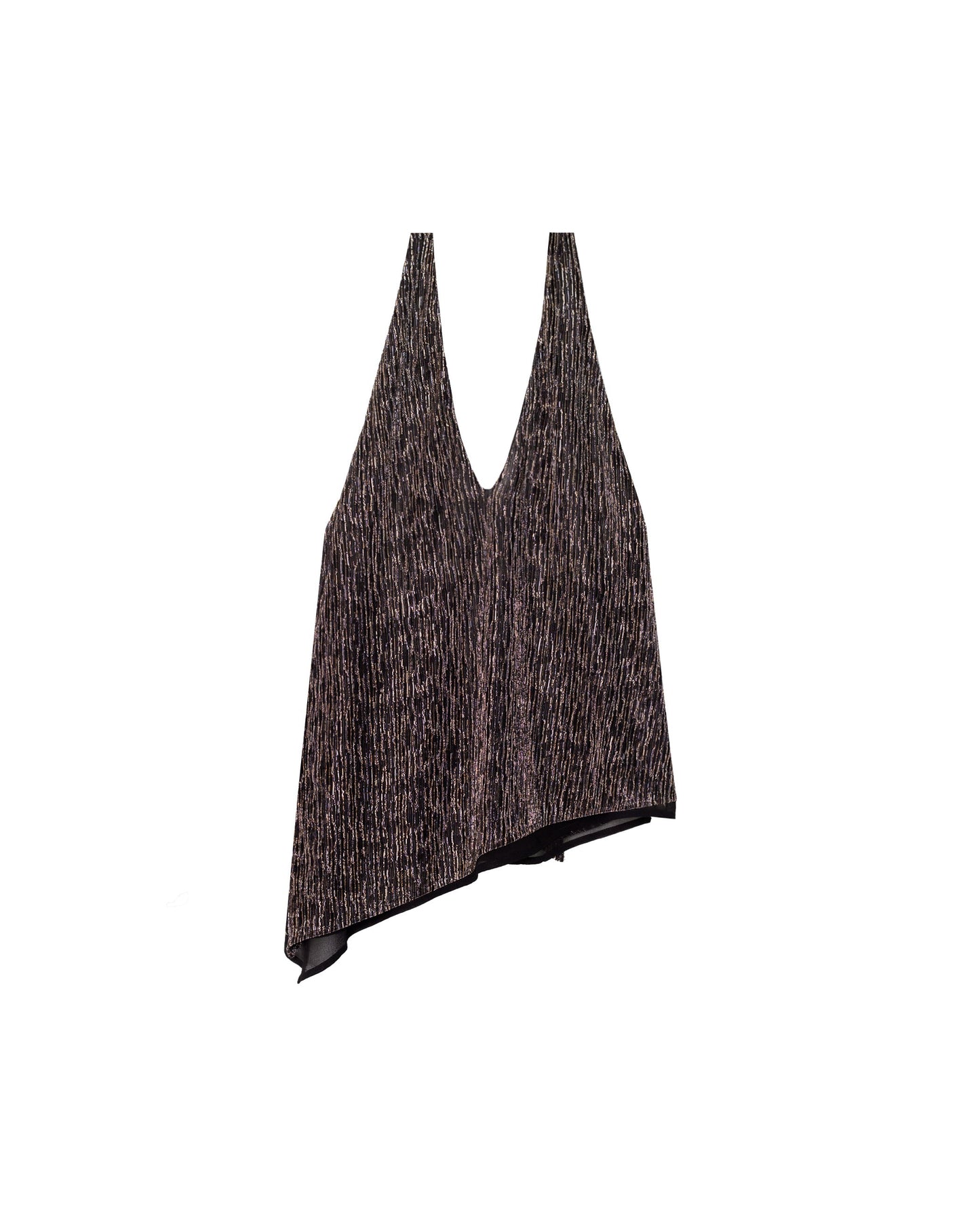 Claudia - Blusa Casual Elegante Argento da Donna