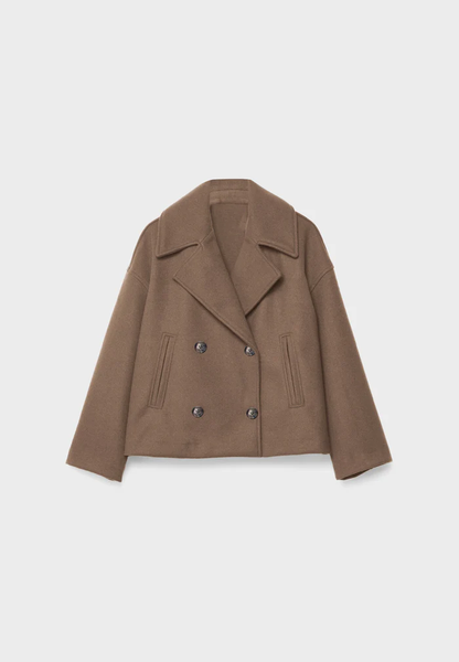 Nicole - Cappotto Corto Doppiopetto Invernale