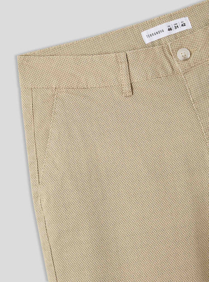 Davide - Pantaloncini Microfantasia Geometrica Uomo