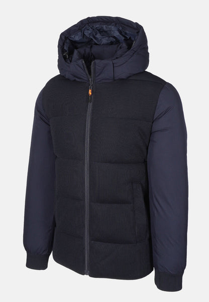 Theseus - Giubbotto Combinato Uomo Stile Moderno