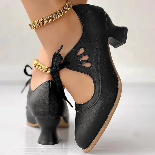 Luisa - Pumps Tacco Alto Vintage Donna Eleganti