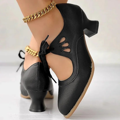 Luisa - Pumps Tacco Alto Vintage Donna Eleganti