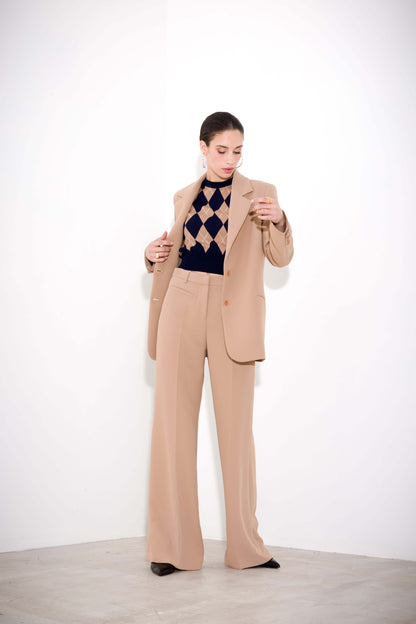 Ines - Pantalone Palazzo Donna Linea Fluida