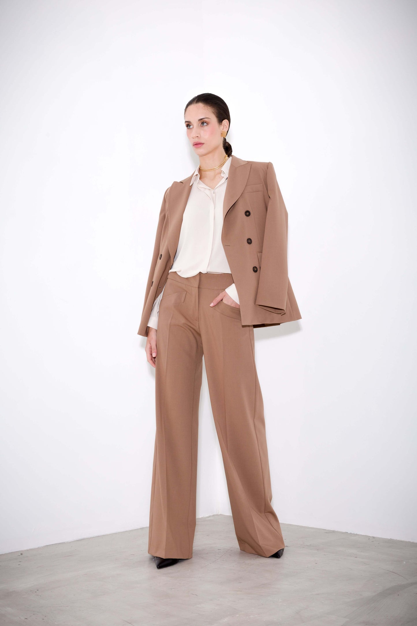 Tatiana - Camicia elegante in viscosa da donna