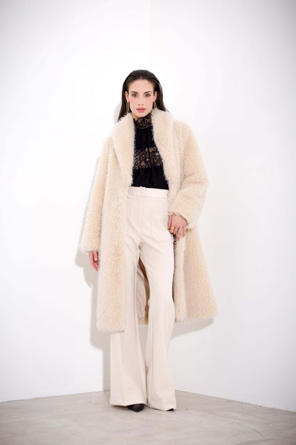 Ilarina - Cappotto Lungo Donna Elegante Avvolgente
