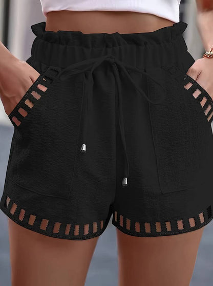 Norma - Pantaloncini Donna Casual con Tasche Comode