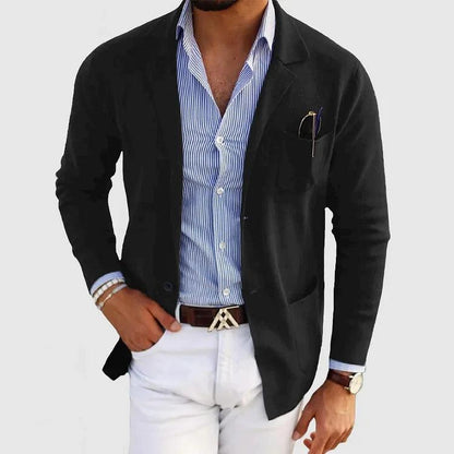 Dino - Blazer Cardigan Uomo Moderno Con Tasche