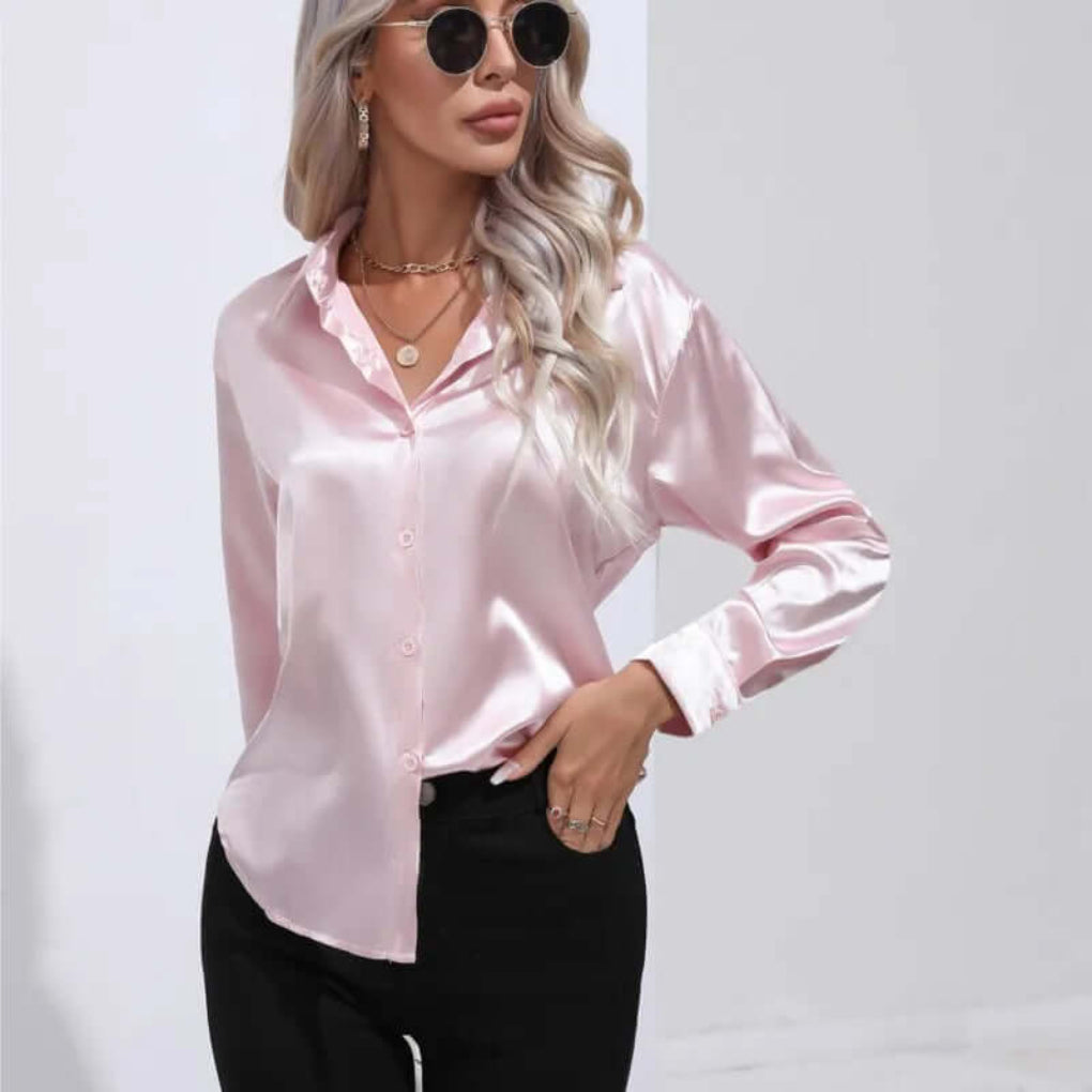 Donatella – Blusa Con Maniche Lunghe E Vestibilità Ampia