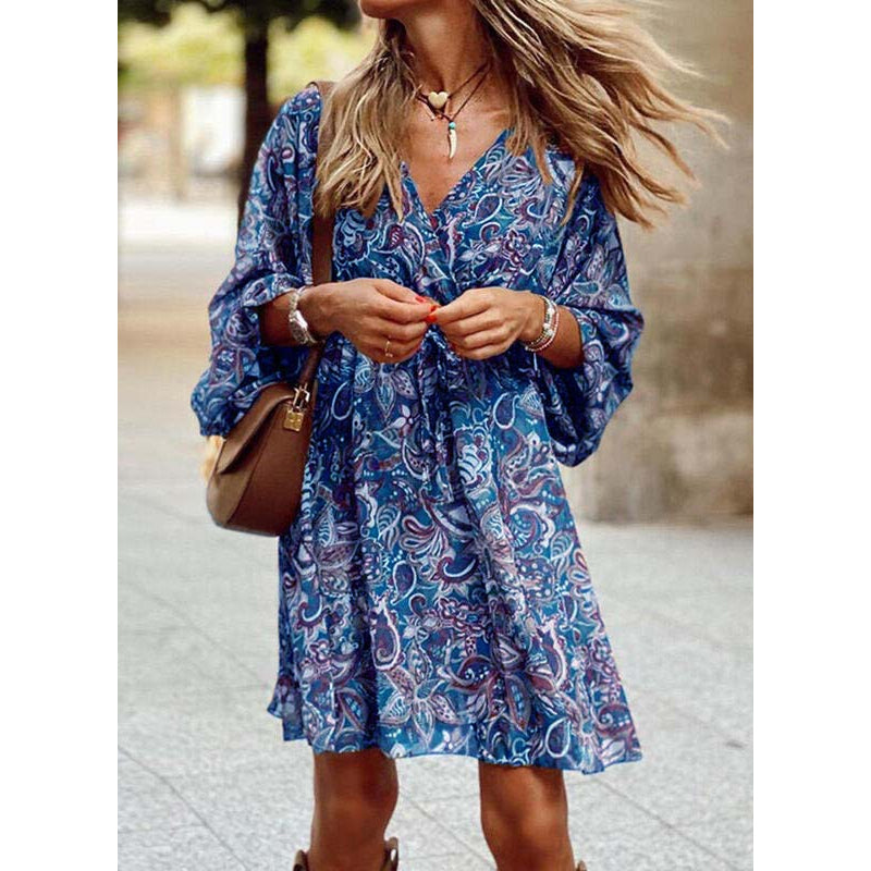 Oriel – Abito In Stile Bohemien Con Taglio Ampio E Linea Leggera