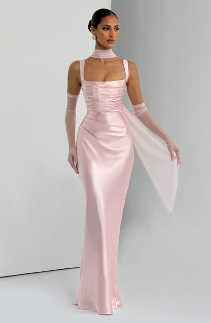 Armando – Maxi Dress Blush Calanthe