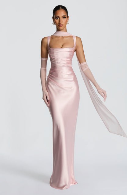 Armando – Maxi Dress Blush Calanthe