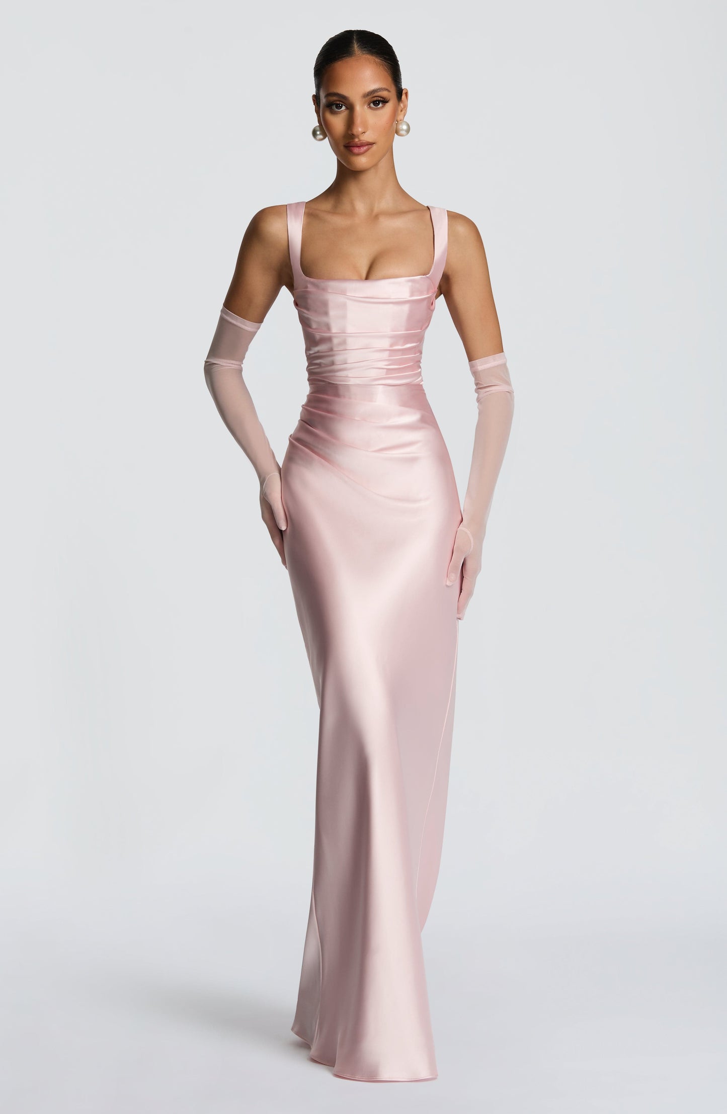 Armando – Maxi Dress Blush Calanthe