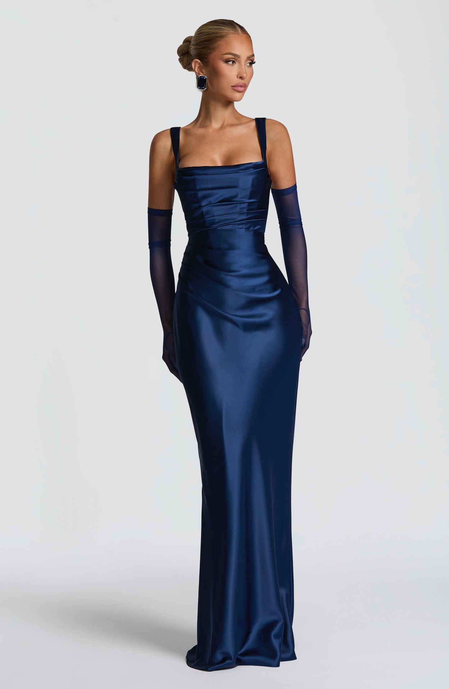 Meldita – Navy Calanthe Abito Maxi