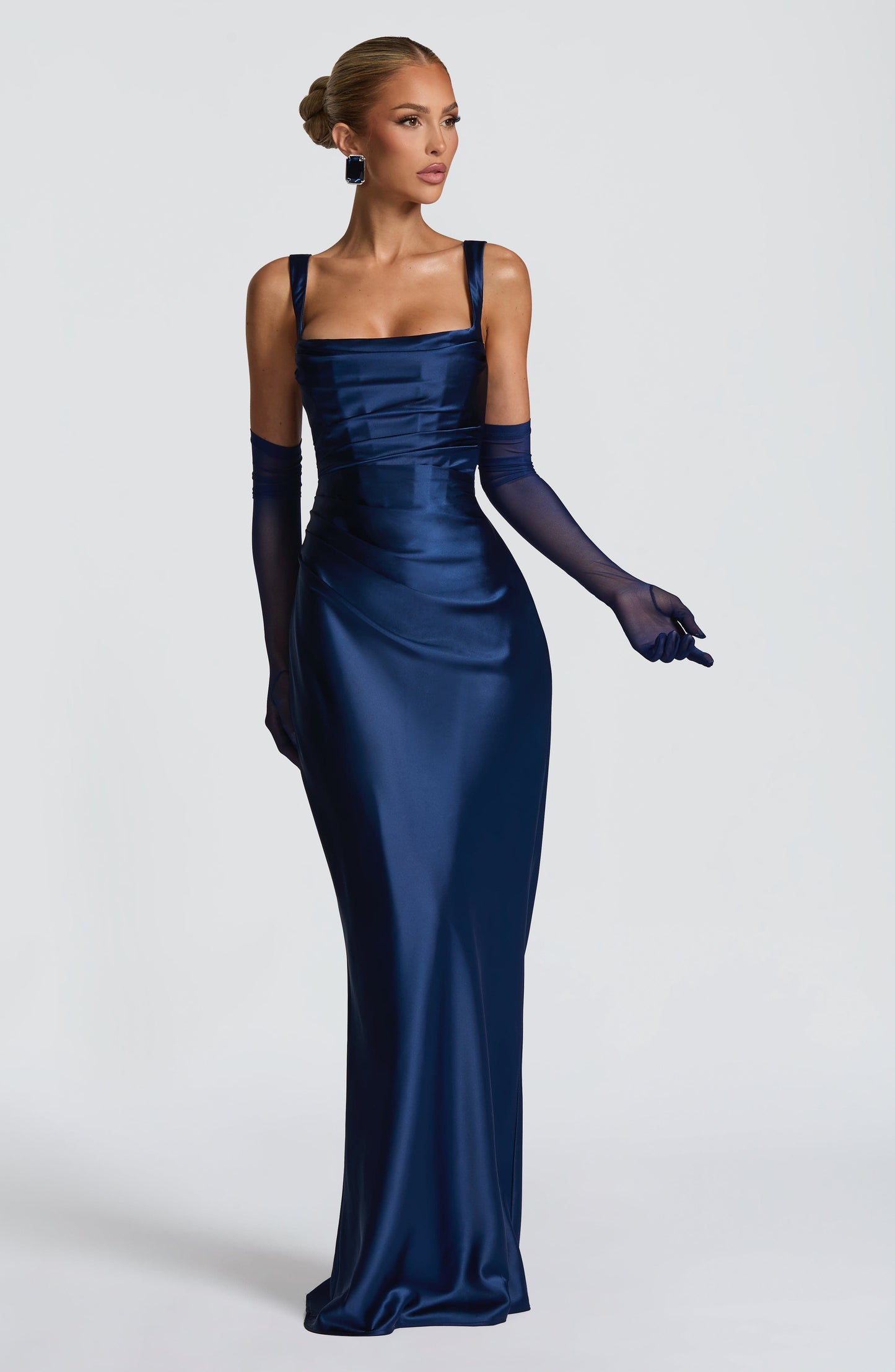 Meldita – Navy Calanthe Abito Maxi