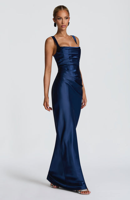 Meldita – Navy Calanthe Abito Maxi