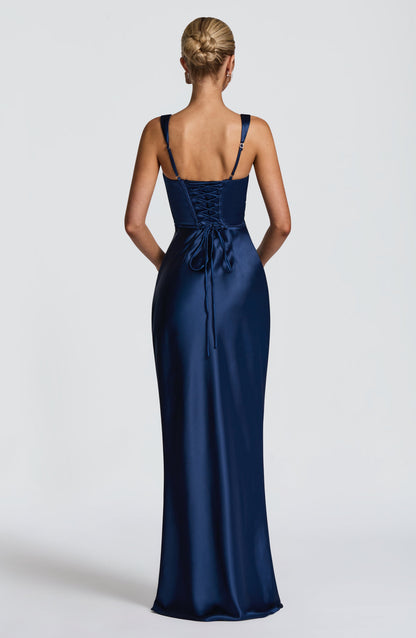 Meldita – Navy Calanthe Abito Maxi