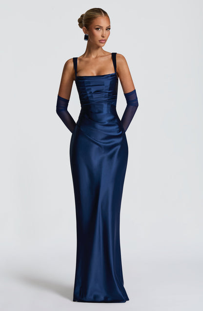 Meldita – Navy Calanthe Abito Maxi