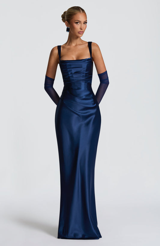 Meldita – Navy Calanthe Abito Maxi