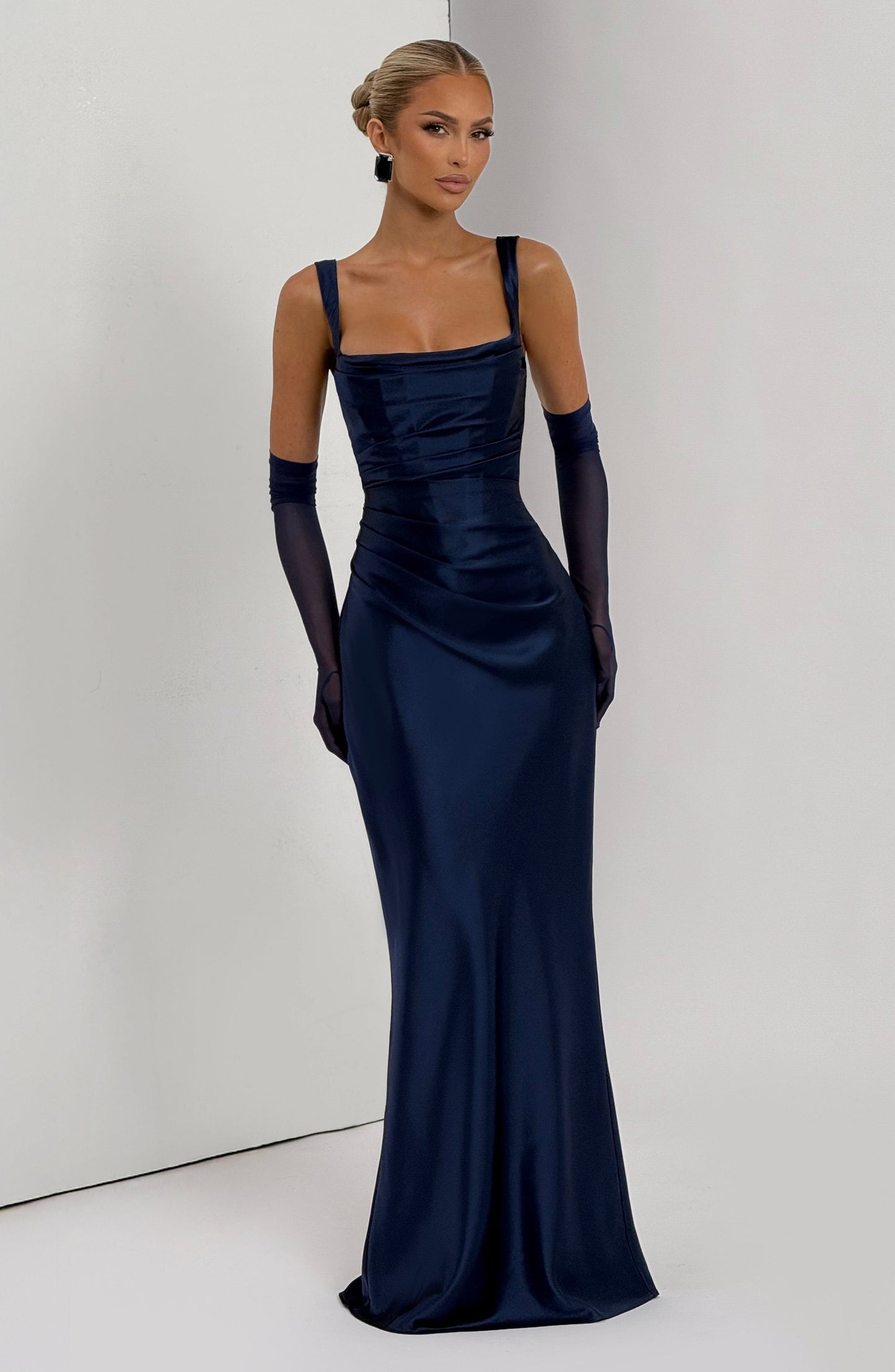 Meldita – Navy Calanthe Abito Maxi