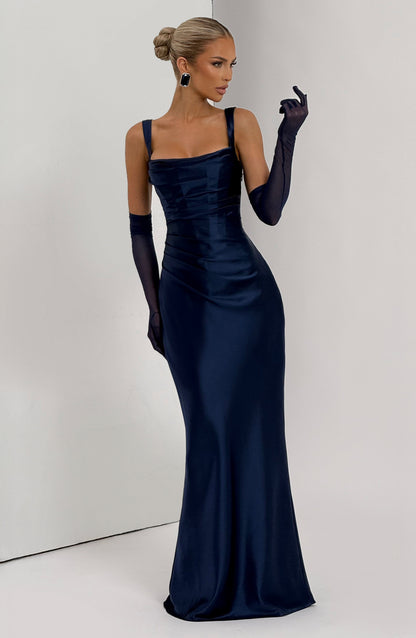 Meldita – Navy Calanthe Abito Maxi