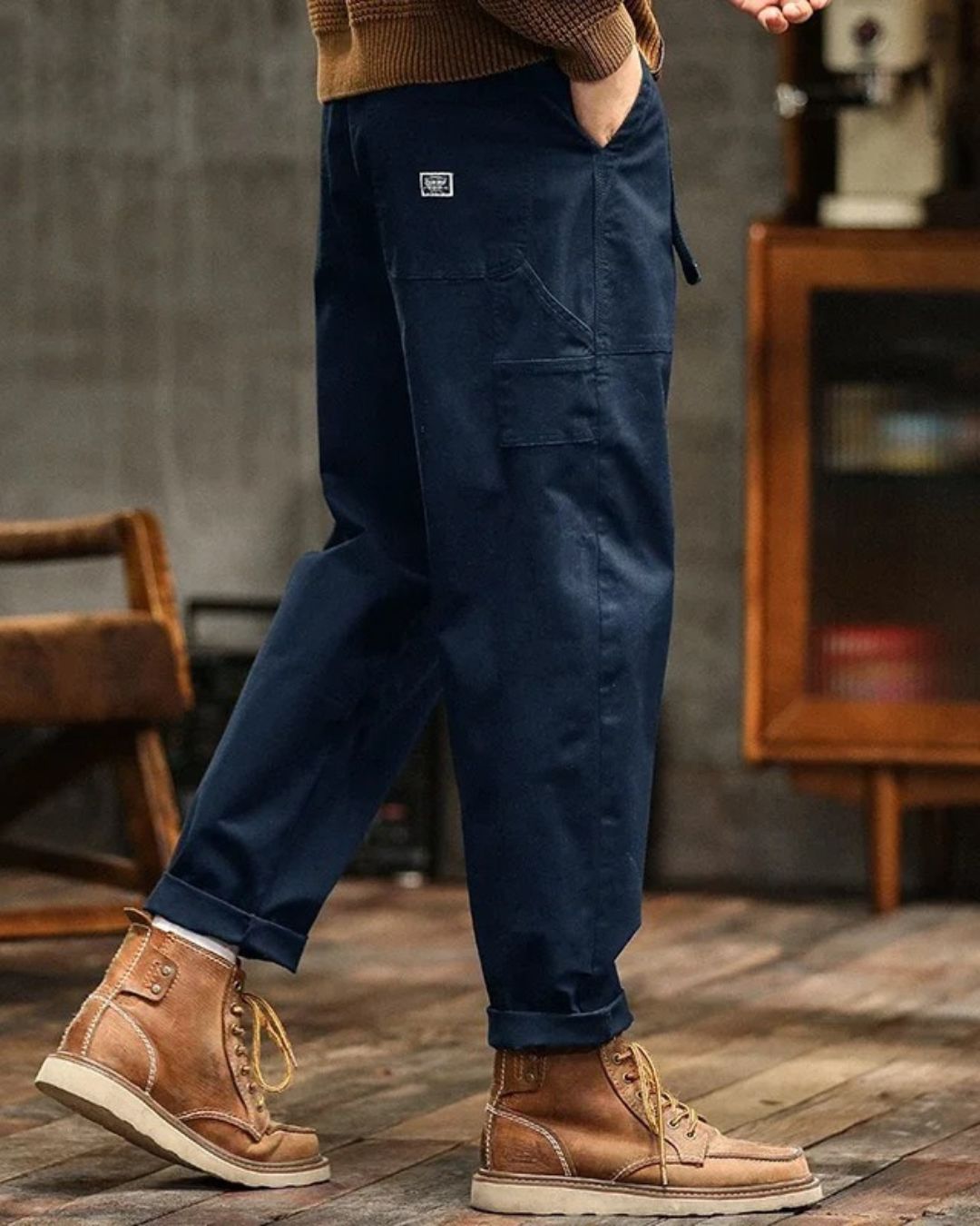 Roccetto - Pantaloni cargo uomo classici moderni