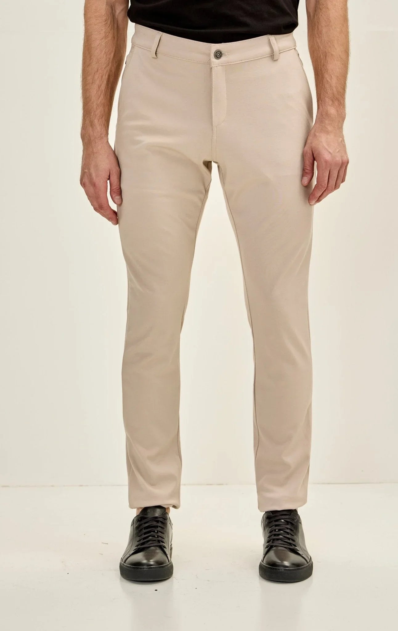 Alessandro - Pantaloni Casual Affusolati Beige