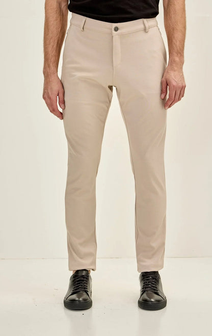 Alessandro - Pantaloni Casual Affusolati Beige