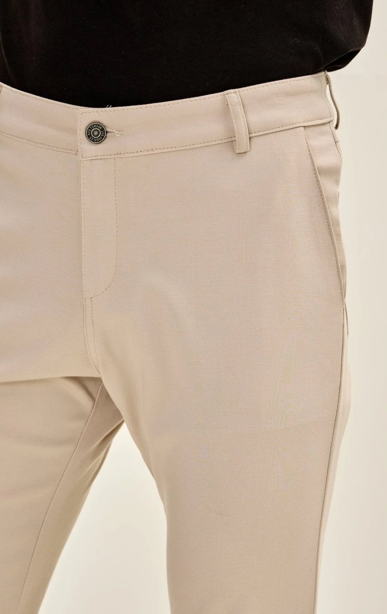 Alessandro - Pantaloni Casual Affusolati Beige