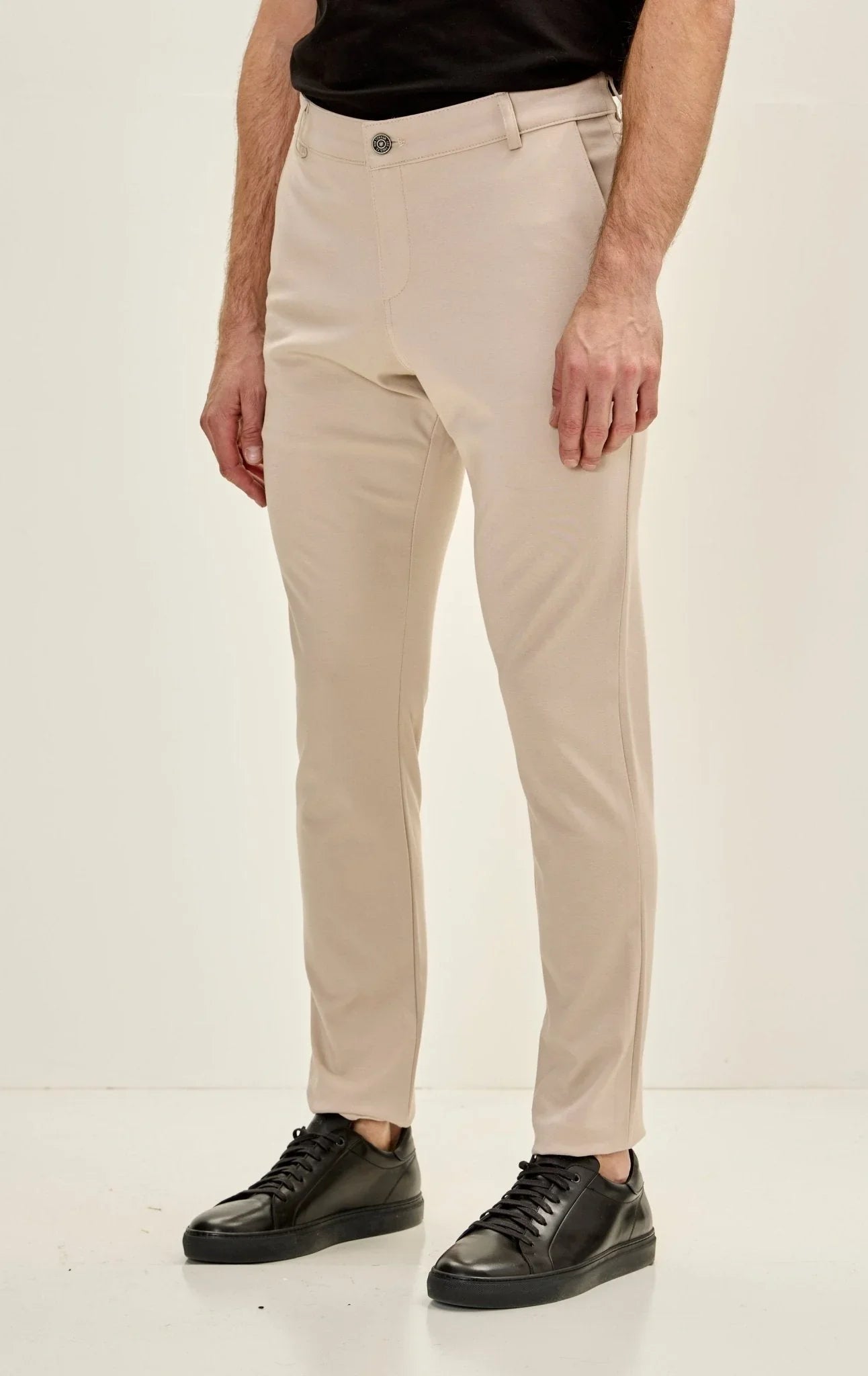 Alessandro - Pantaloni Casual Affusolati Beige