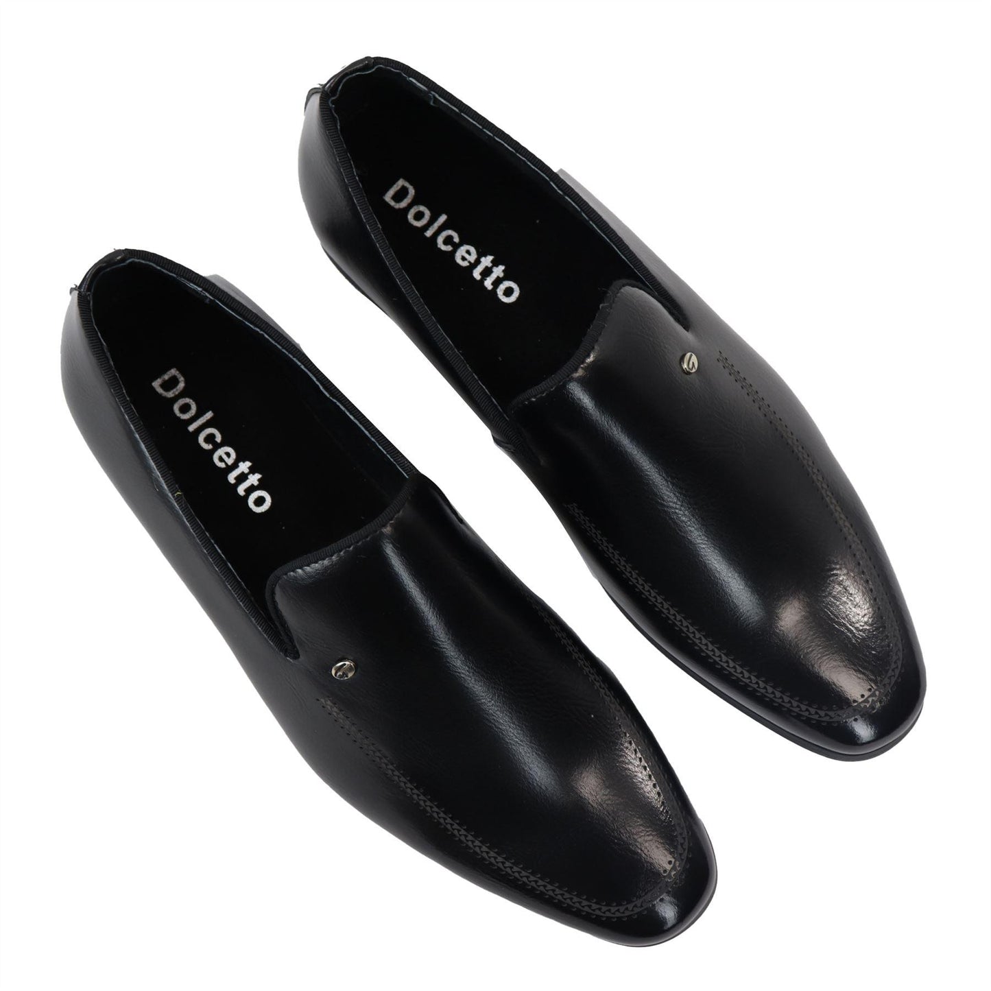 Carlo – Mocassino Uomo Slip-On Formale Nero e Marrone