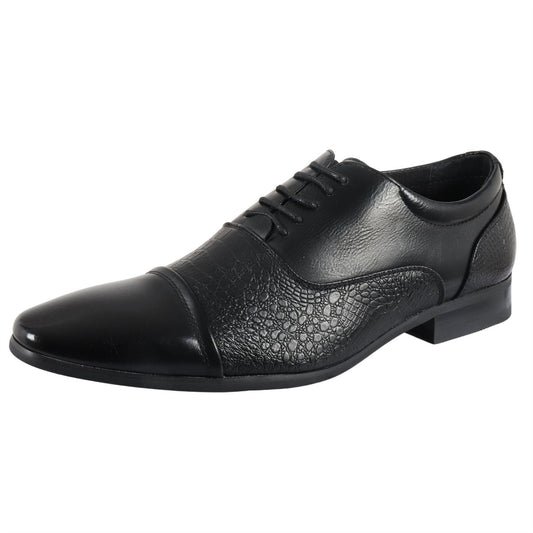 Renato – Scarpe Uomo con Lacci Brogue Foderato in Pelle Formale