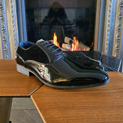 Franco – Derby Uomo con Lacci Scarpa Formale da Cerimonia