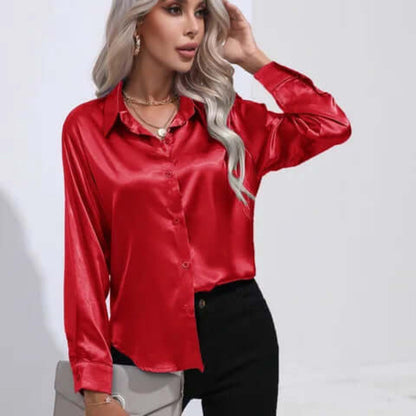 Donatella – Blusa Con Maniche Lunghe E Vestibilità Ampia