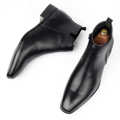 Romolo - Stivaletti Chelsea Uomo Eleganti Stile Moderno