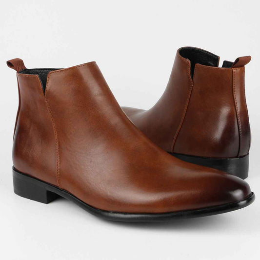 Romolo - Stivaletti Chelsea Uomo Eleganti Stile Moderno