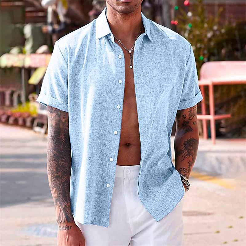 Bruno – Camicia Da Uomo Con Colletto A Revers Elegante E Confortevole
