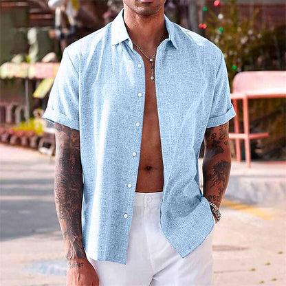 Bruno – Camicia Da Uomo Con Colletto A Revers Elegante E Confortevole