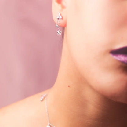 Lusinia - Orecchini Donna Eleganti Raffinati Stile Moderno