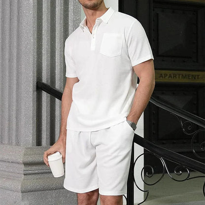Riccardo – Set Estivo Coordinato Con Top E Pantaloni Traspiranti