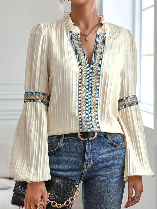 Margherita – Top In Stile Vintage Chic Per Un Look Autunnale Ricercato