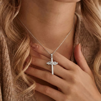 Ornella – Collana Argento Motivo Infinito con Zirconi