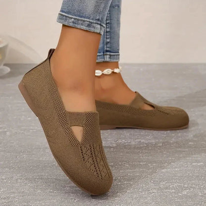 Mirinia - Scarpe Donna Comode Traspiranti Slip On Casual