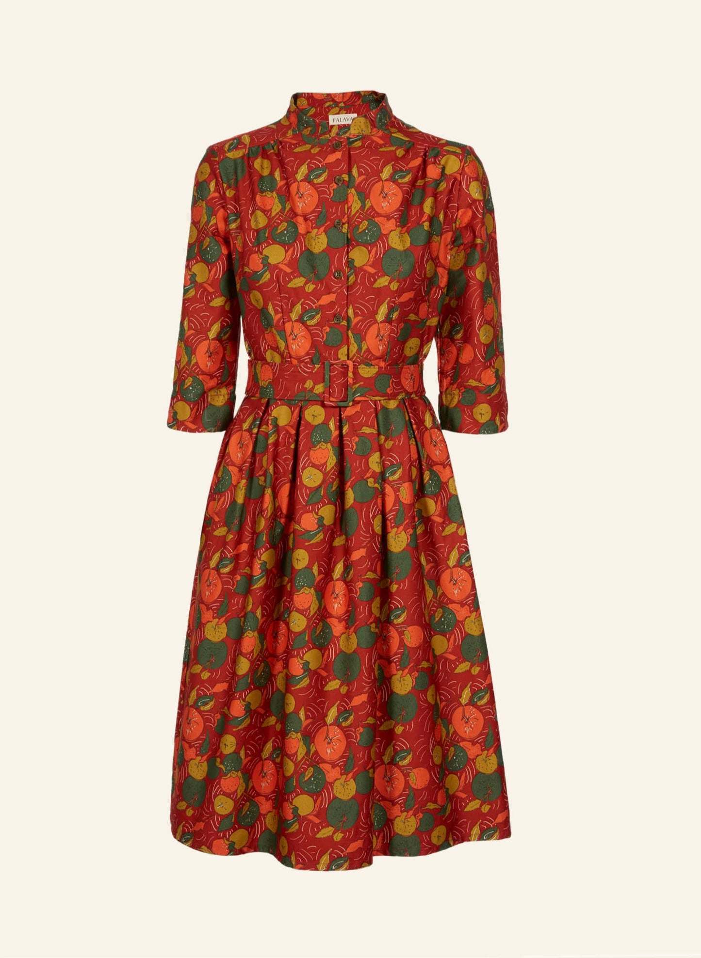 Romana - Abito Cynthia Red Apple Orchard Donna Romantica