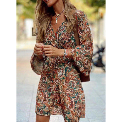 Oriel – Abito In Stile Bohemien Con Taglio Ampio E Linea Leggera
