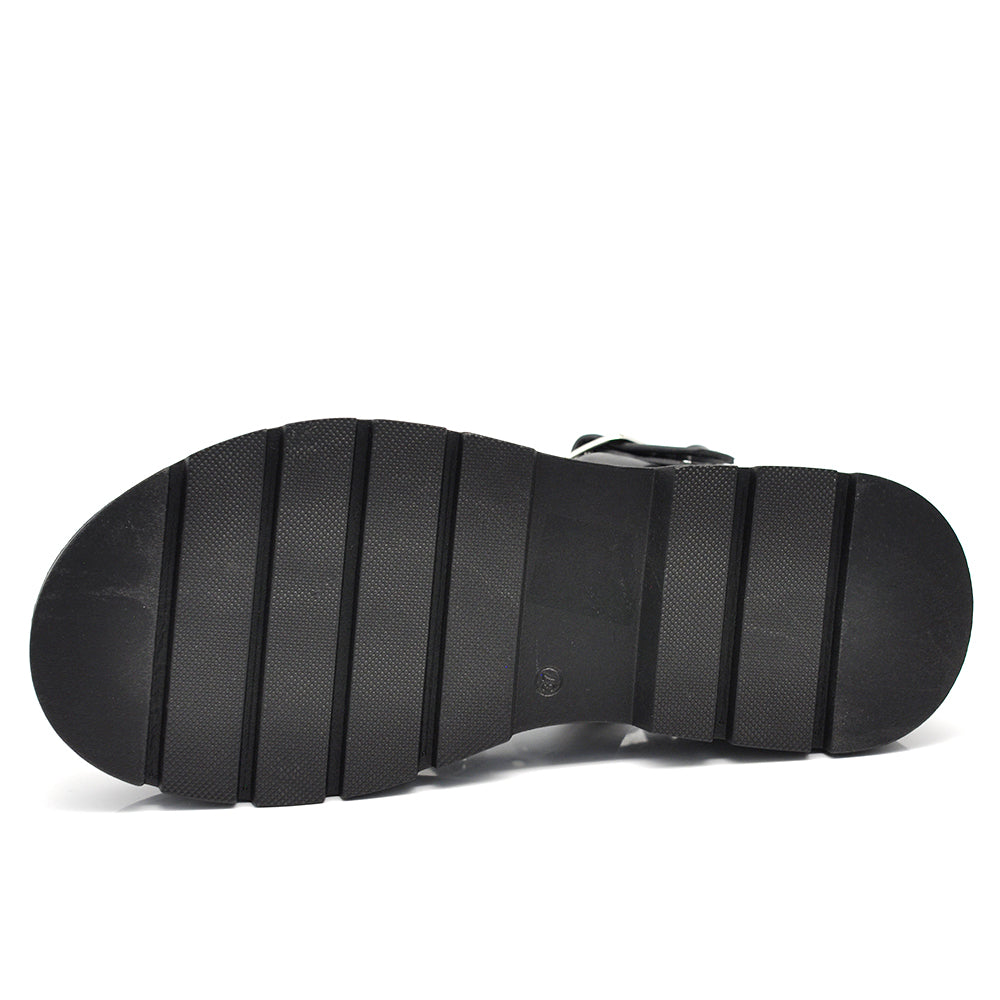 Sandra – Infradito stivaletti donna platform borchie estivi