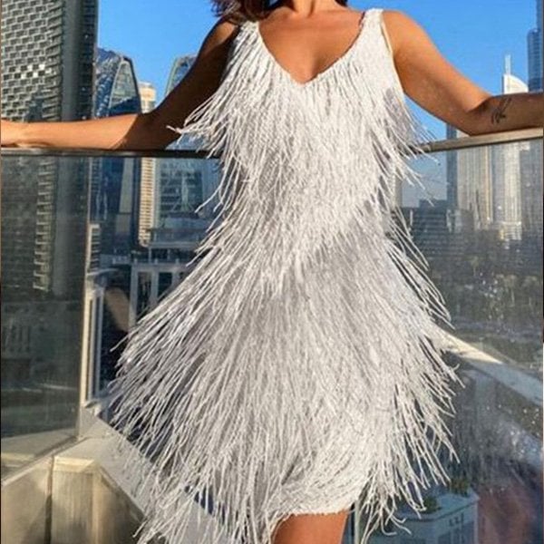 Elettra – Abito Mini Vintage In Stile Flapper Per Ogni Stagione