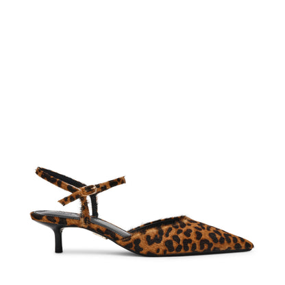 Rita - Slingback Leopard Eleganti Donna Tendenza