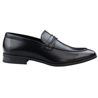 Silvio – Mocassino Uomo Slip-On Formale Foderato in Pelle Nero e Marrone