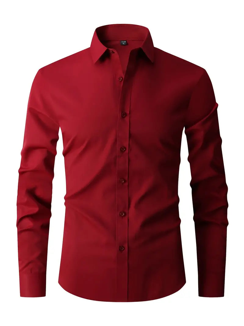 Marco – Camicia Uomo Manica Lunga Semi-Formale Quattro Stagioni